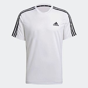 Camiseta Adidas Aeroready to Move Sport 3-Stripes Masculina