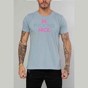 Camiseta Red Feather Fucking Nice Light Blue
