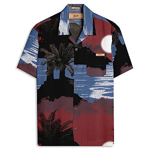 Camisa Ellus Tricoline Navagio American Masculina