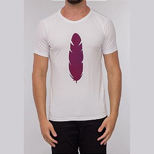 Camiseta Feather Pineta Branca