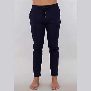 Calça Linho Red Feather Alfaiataria Azul Marinho