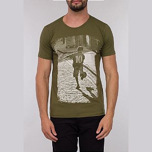 Camiseta Red Feather Trivela Verde Militar