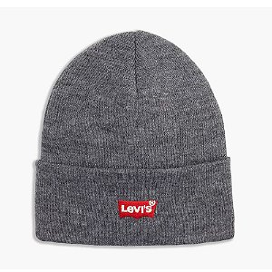 Gorro Levi's Batwing Knited Beanie Unissex Cinza