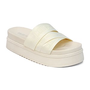 Sandália Colcci Flatform Maitê Feminina Tiras Off white