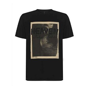 CAMISETA JOHN JOHN PRETA RH JOHN HEAVEN - HENRI STORE MULTIMARCAS