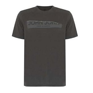 Camiseta John John Violet Shield Masculina Branca - Dom Store Multimarcas  Vestuário Calçados Acessórios