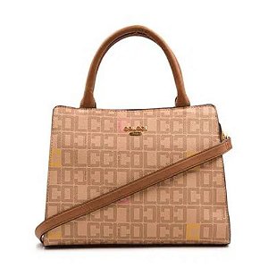 Bolsa Colcci Tote Logomania Rose