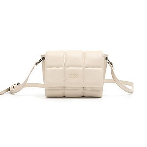 Bolsa Colcci Crossbody Matelassê Off-White