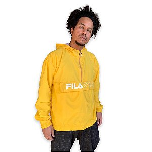 Jaqueta Fila Anorak Masculina Amarela