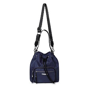 Bolsa Ellus Bucket Bag Sportive Nylon Feminina Azul - Dom Store Multimarcas  Vestuário Calçados Acessórios