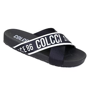 Chinelo Slide Colcci Carine Preto