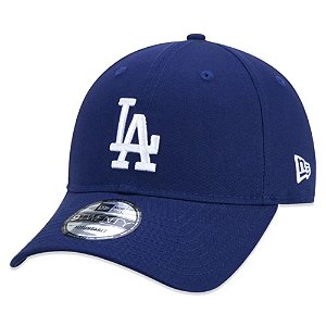 Boné New Era Los Angeles Dodgers Aba Curva Azul