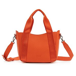 Bolsa Colcci Tote Esportiva Alça Logo Feminino Laranja