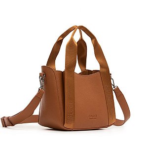 Bolsa Colcci Tote Esportiva Alça Logo Feminino Caramelo