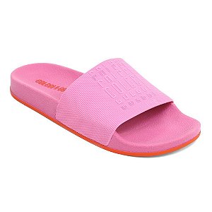 Chinelo Slide Colcci Bianca Feminino Rosa