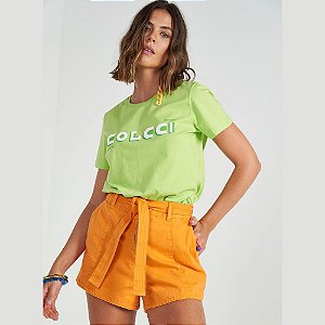 Camiseta Colcci Manga Curta Logo