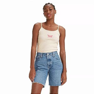 Camiseta Regata Levi's Graphic Planet Tank Feminina Rosa