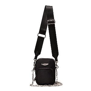 Bolsa Ellus Messenger Pouch Bag Nylon Unissex