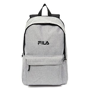 Mochila Fila Office Melange Unisex Cinza