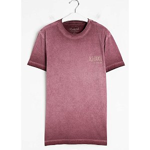 Camiseta Richards Seco Khaki Gears Masculina Rosa