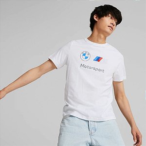 Camiseta Puma Bmw Motorsport Essential Logo Masculina