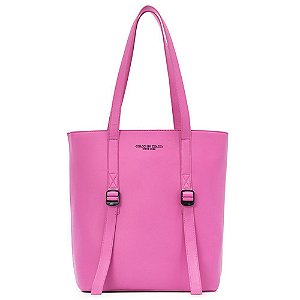 Bolsa Colcci Shopping Bag Fivela Rosa Ultra Rose