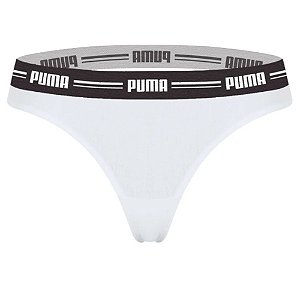 Calcinha Puma Fio Dental Feminino Branca