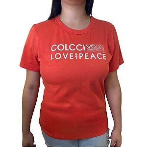 Camiseta Colcci Feminina Vermelho Vermil