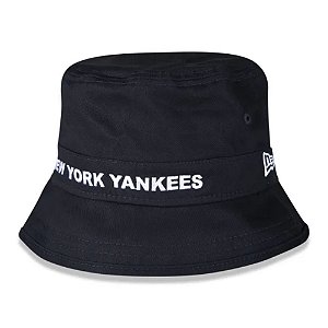 Bucket New Era Mlb New York Yankees Core Script Unissex