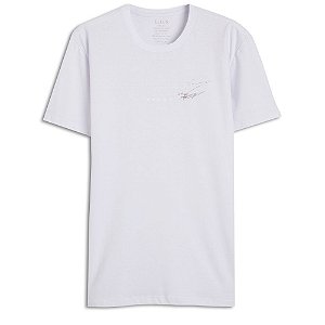 Camiseta Ellus New Wishes Classic Masculina Branca