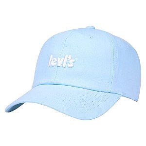 Boné Levi's Curved Visor Unissex Azul