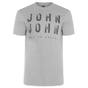 Camiseta John John Masculina RG High Life Dreaming Stonada Cinza
