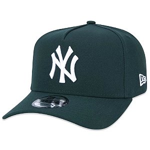 Boné New Era 9FORTY A-Frame Snapback New York Yankees Verde