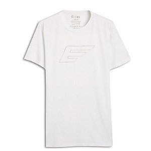 Camiseta Ellus Cotton Fine Easa Classic Masculina Branca