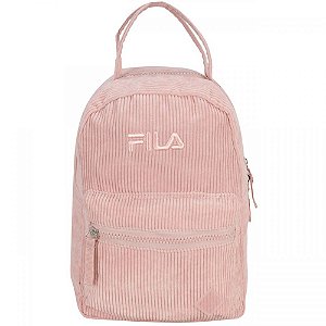 Mochila Fila Box Big Corduroy Unissex Rosa