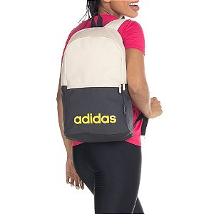 Mochila Adidas Linear Classic Daily Unissex Branca