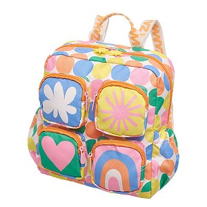 Mini Mochila Fábula Zumzum Figuras Infantil