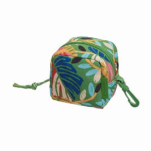 Mini Necessaire Farm Caçula Estampada Bosque Colorido