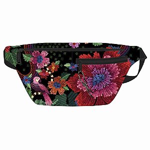 Pochete Farm Dengo Estampada Florecer Black