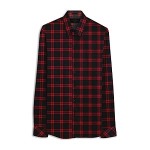 Camisa Ellus Xadrez Wooltouch Masculina Vermelha - Dom Store Multimarcas  Vestuário Calçados Acessórios