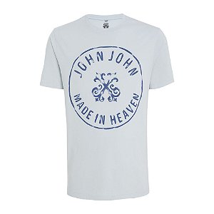 Camiseta John John Brasão Masculina Azul