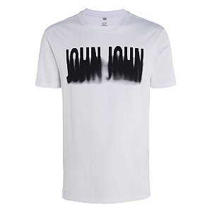 Camiseta John John Embossed Masculina Branca