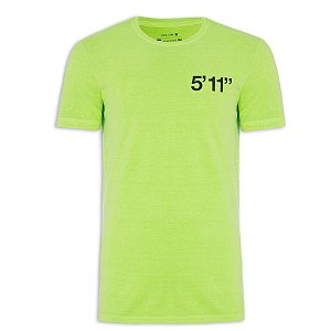 Camiseta Osklen 55 1 Slim Stone Masculina Verde