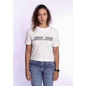 Camiseta John John Mason Feminina Off White