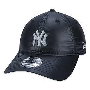 Boné New Era 920 New York Yankees Aba Curva Preto