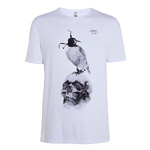 Camiseta John John Skull Bird Masculina