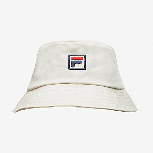 Bucket Chapéu Fila Classic Dna Unisex Branco