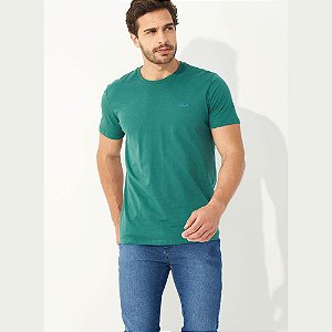 Camiseta Colcci Básica Masculina Verde