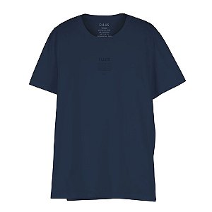 Camiseta Ellus Fine Timeless Classic Masculina Azul
