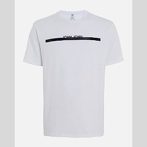 Camiseta John John Glam Masculina Branca - Branco